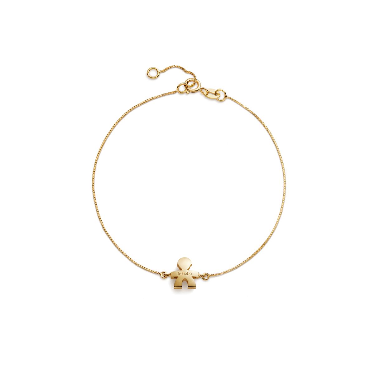 Bracciale Lebebé I Tesorini Oro Giallo 18 Kt Sagoma Bimbo