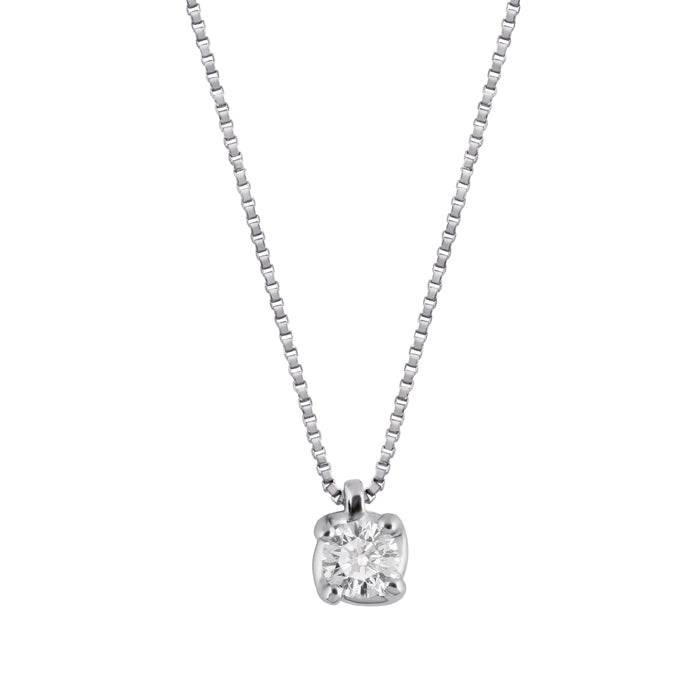 Collana Salvini Collana Punto Luce Oro Bianco Diamante