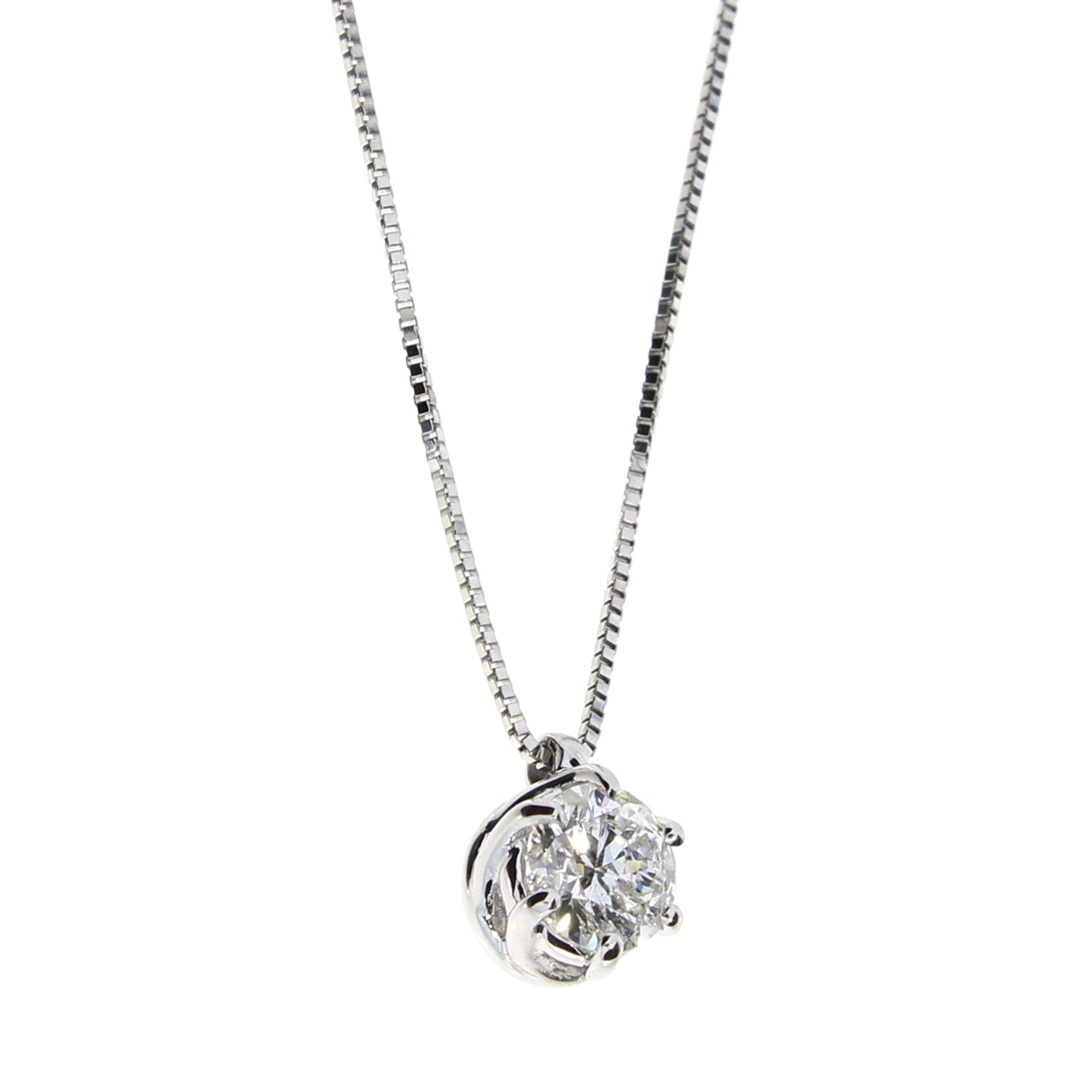 Collana Salvini Lavinia Punto Luce Oro Bianco e Diamanti