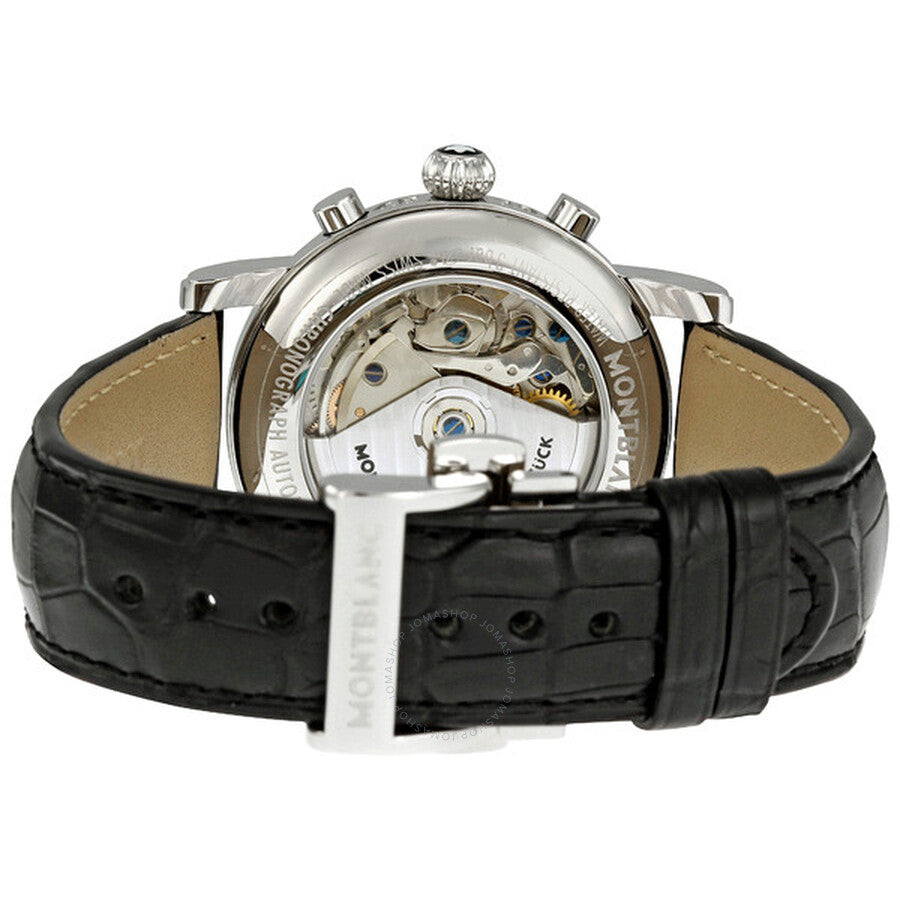 Orologio Montblanc Automatico Chrono Star Steel XL 38 mm Nero