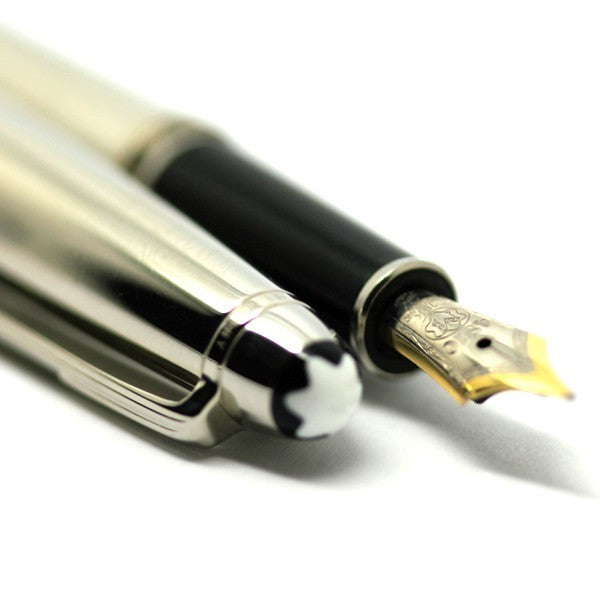 Penne Stilografiche Montblanc Meisterstuck Doue Hematite Penna Stilografica