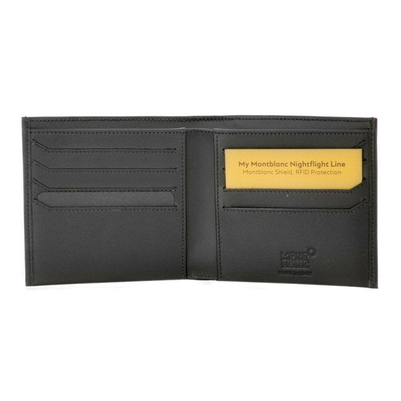 Portafogli Montblanc My Portafoglio 8 Scomparti Pelle Nera