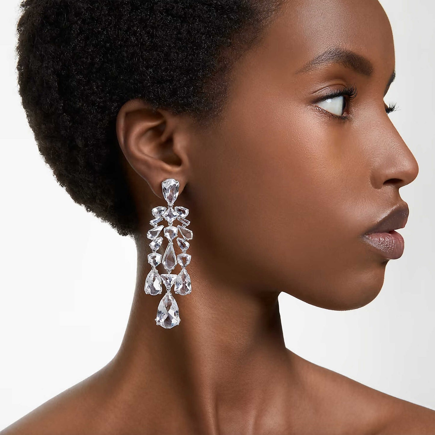 Orecchini Pendenti Swarovski Mesmera A Clip