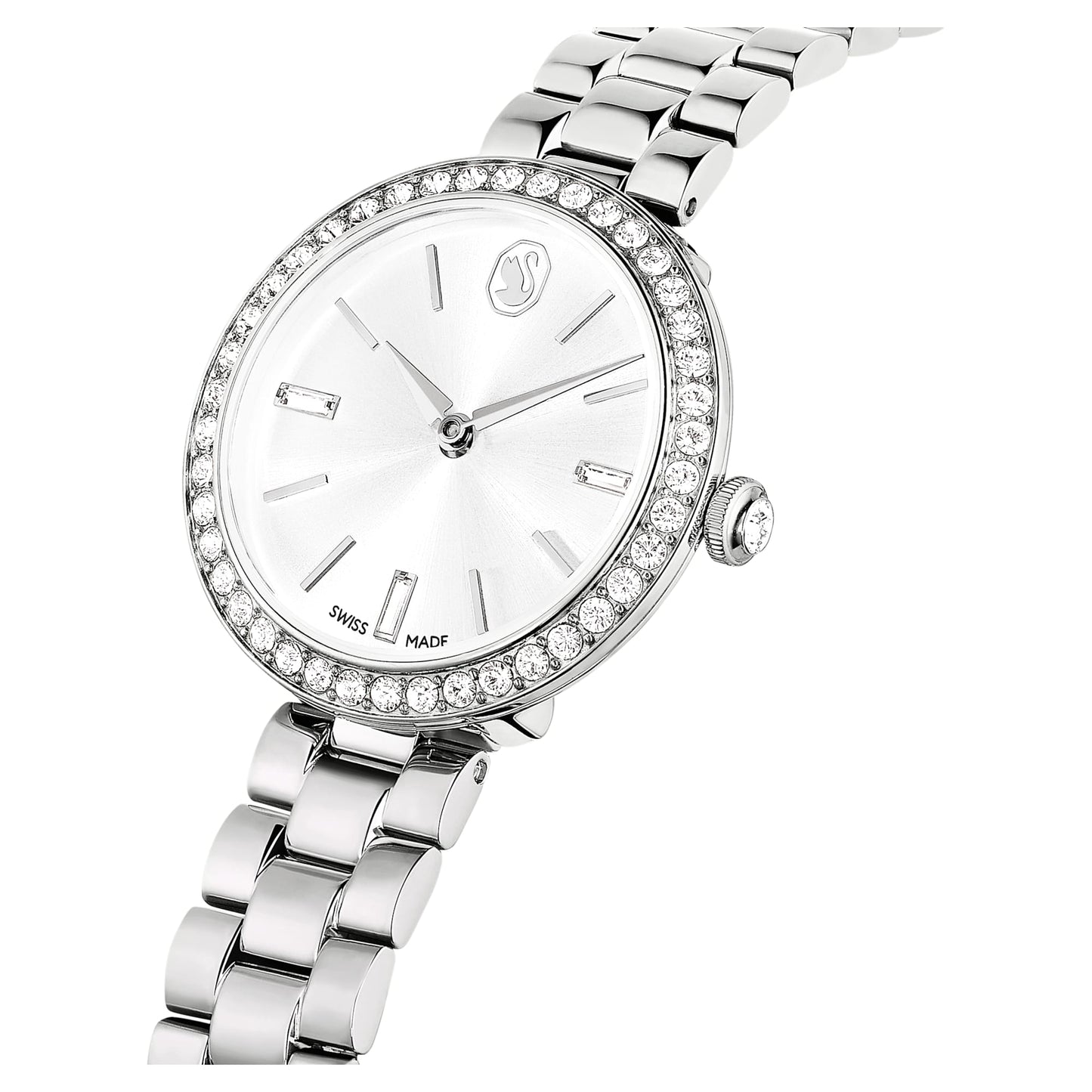Orologio Swarovski Certa 30 mm Braccialato Silver