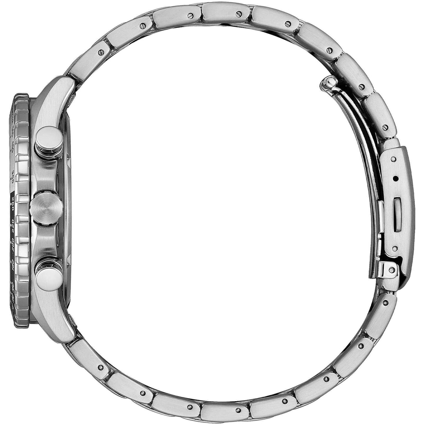 Orologio Citizen Of Action Crono Eco-Drive 43 mm Braccialato Blu/Nero