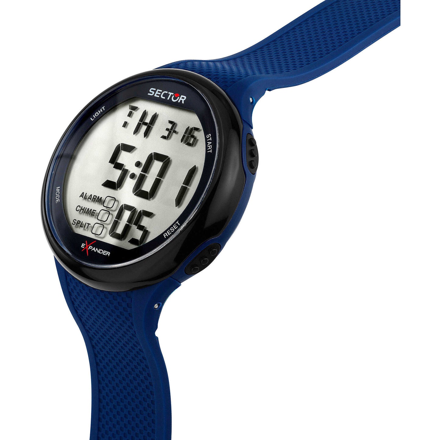 Orologio Sector Ex-17 46 mm Policarbonato Blu
