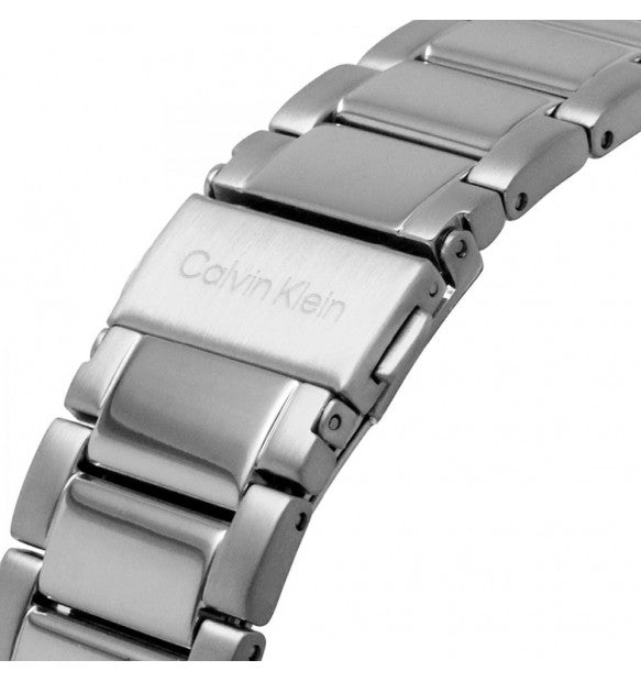 Orologio Calvin Klein Ck Architectural Multifunzione 44 mm Acciaio Braccialato Blu