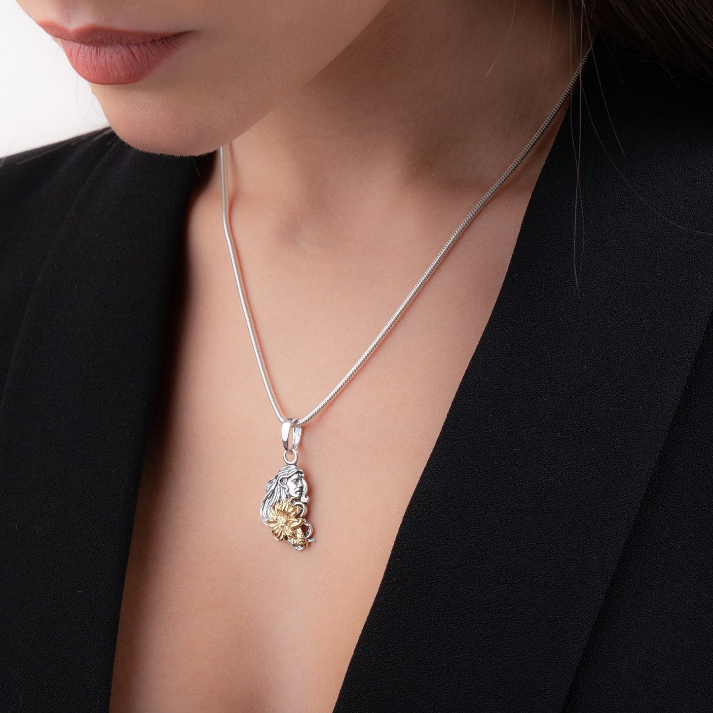 Pendente Gerardo Sacco Mesi Ciondolo in Argento Novembre