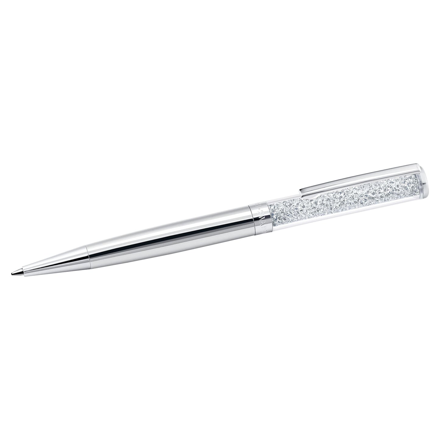 Penne a Sfera Swarovski Crystalline Tono argentato, Cromato