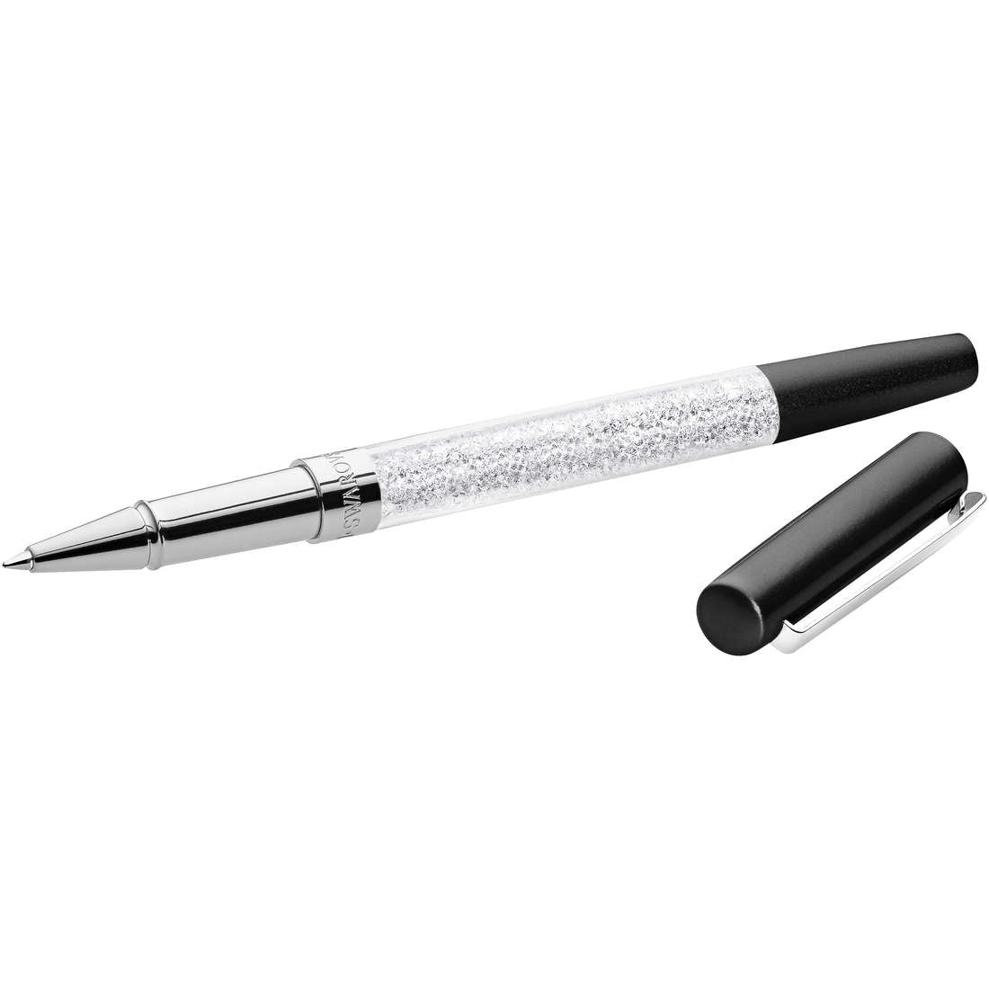 Penna a Sfera Swarovski Crystalline Stardust Nero