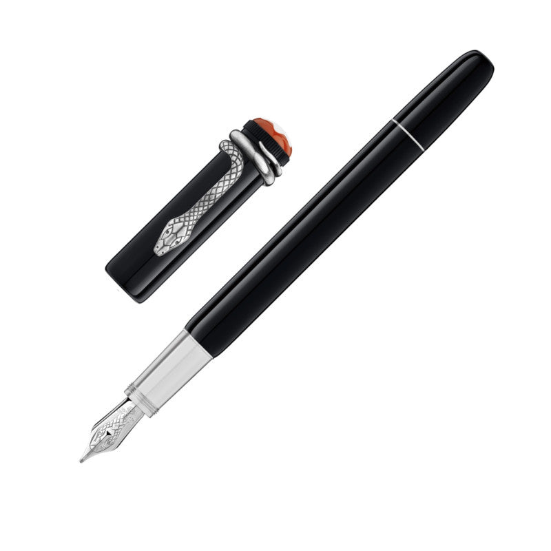Penna Stilografica Montblanc Meisterstuck Heritage Rouge Noir