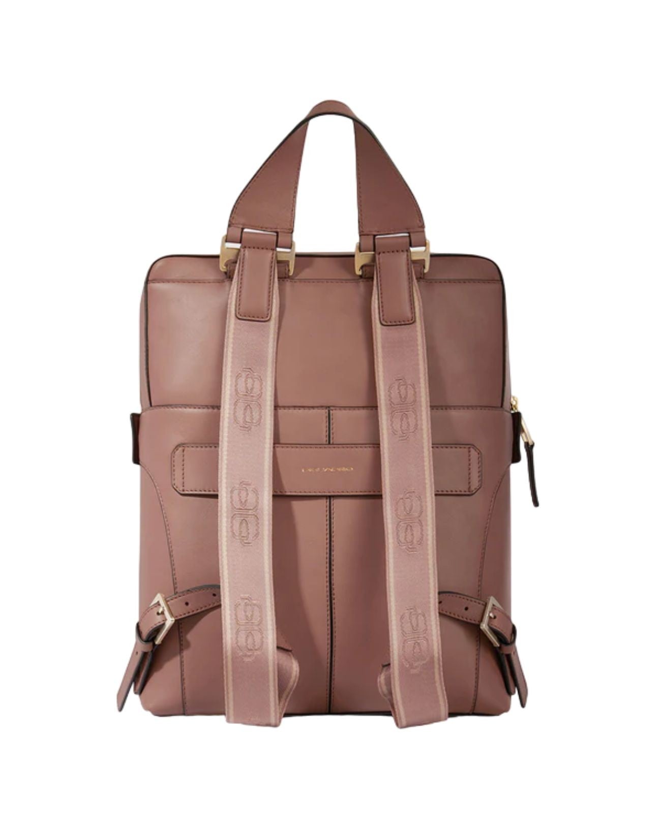 Zaini Piquadro Zaino Donna Porta Pc Ipad In Pelle Marrone Chiaro