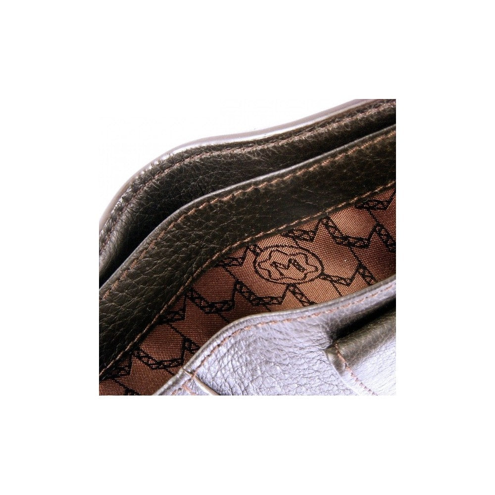 Portafogli Montblanc Soft Leather Range Portafoglio Marrone Orizzontale Portamonete