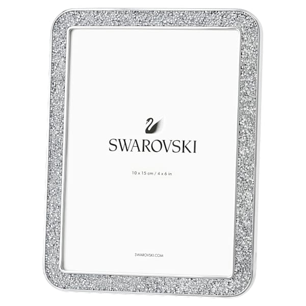 Cornici Swarovski Minera Forma rettangolare, Piccolo, Tono argentato
