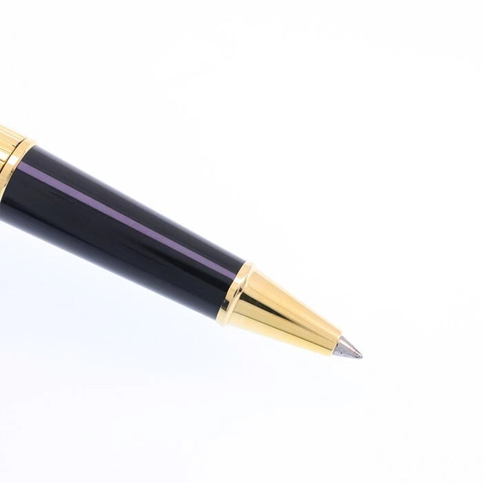 Penne Roller Montblanc Meisterstuck Solitaire Penna in Argento Dorato