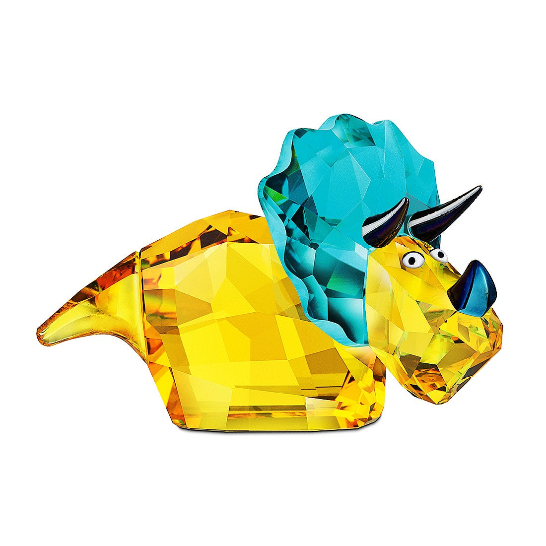 Oggettistica da Collezione Swarovski Dinosauro Travis Triceratopo