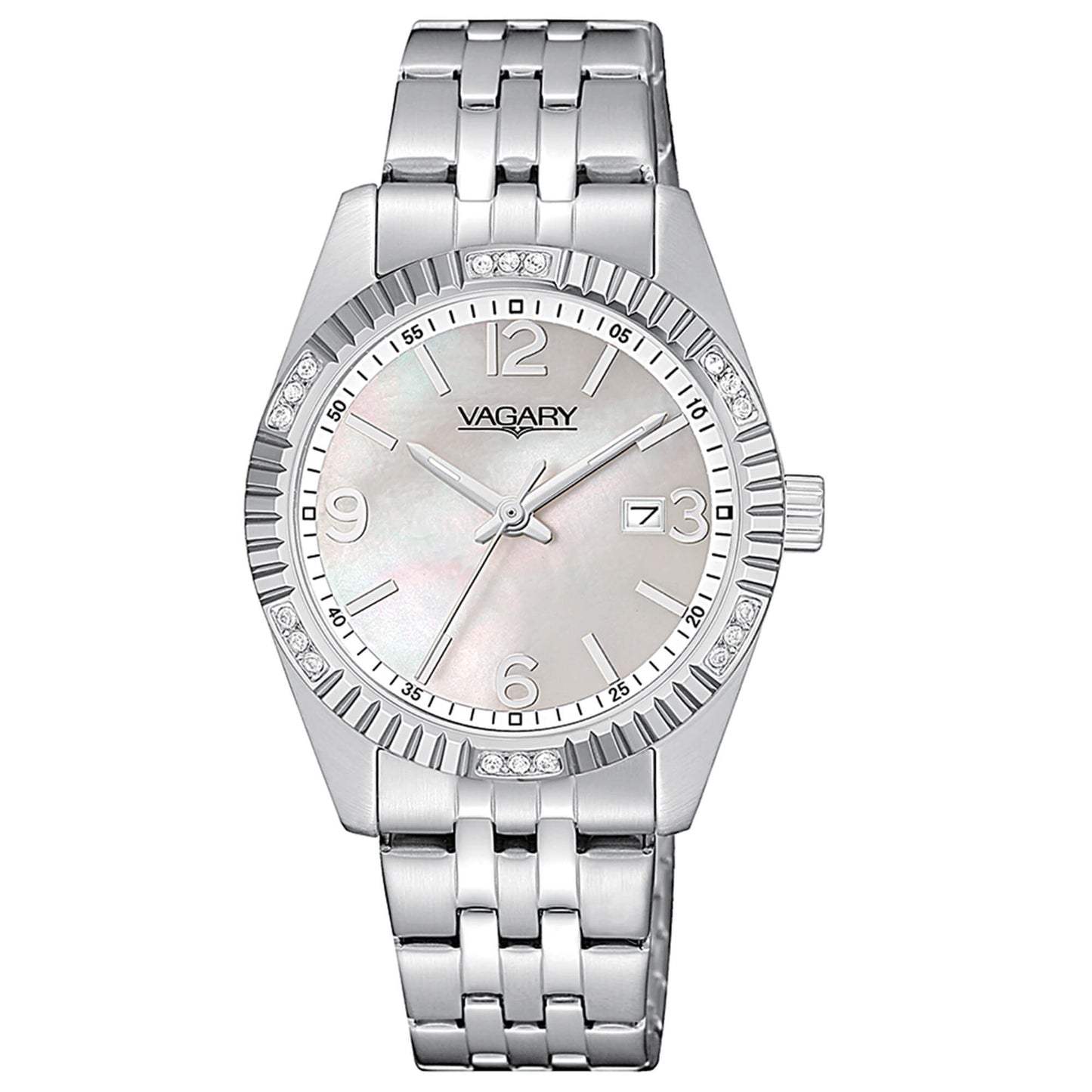 Orologio Vagary Timeless Lady 31 mm Braccialato Madreperla