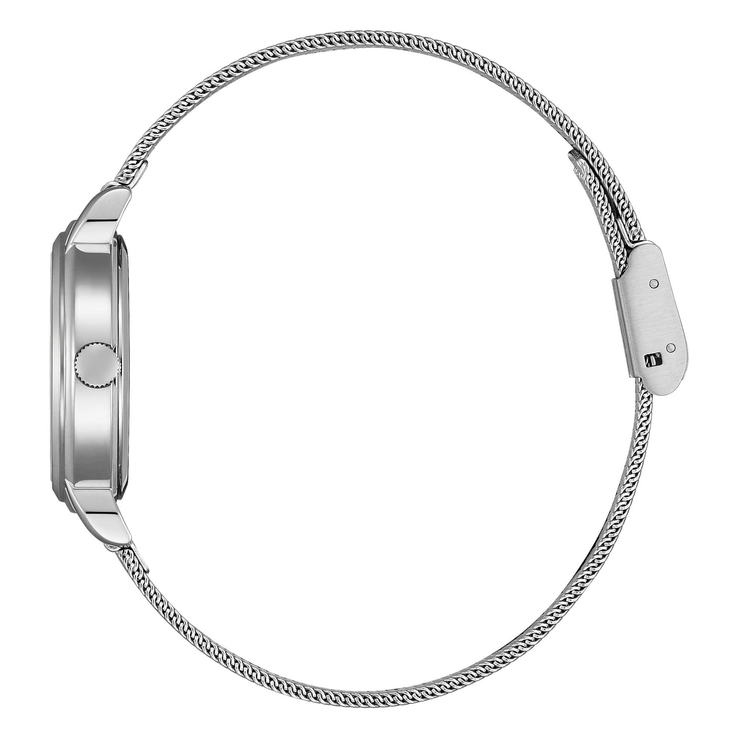 Orologio Vagary Flair Lady 30 mm Acciaio Braccialato Maglia Milanese Salmone Indici Cristalli