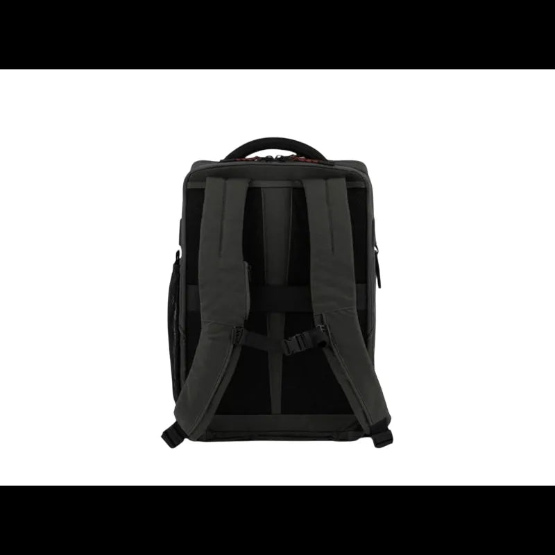 Zaini Piquadro Zaino Porta Pc Ipad Quattro Tasche Frontali Due Laterali Tessuto Nero