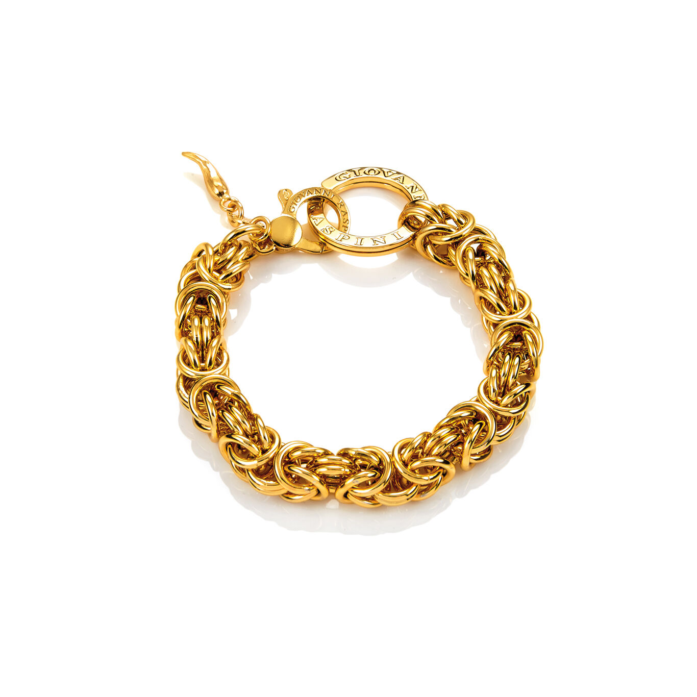 Bracciale Giovanni Raspini Golden Maglia Bizantina Grande