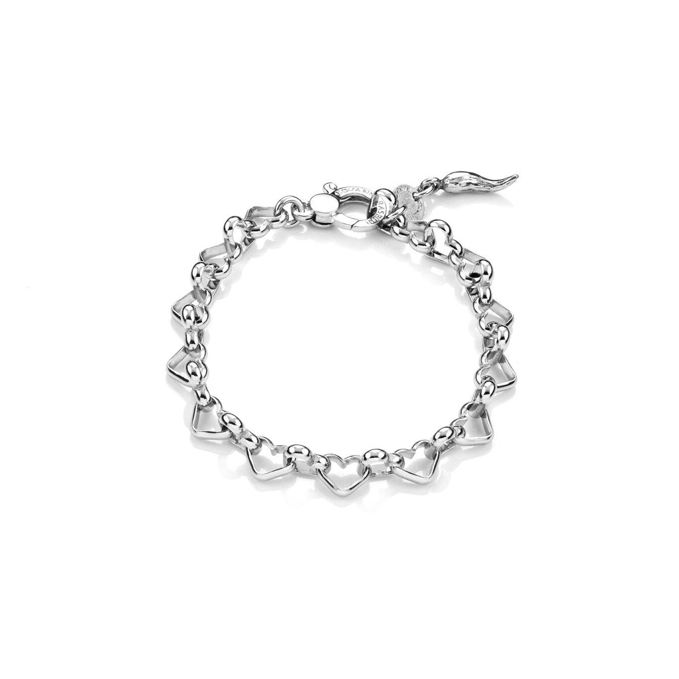 Bracciale Giovanni Raspini catena Fiocchi & Cuori