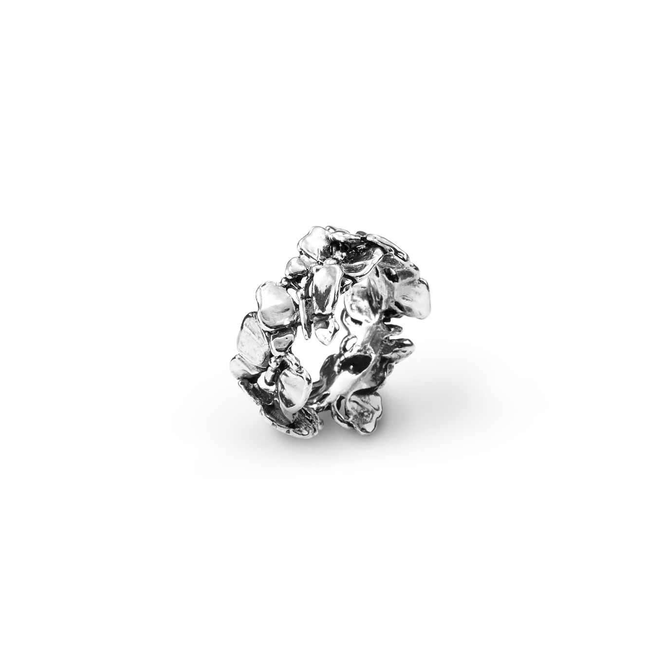 Anello Fascia Giovanni Raspini Floral Farfalle - Misura 14