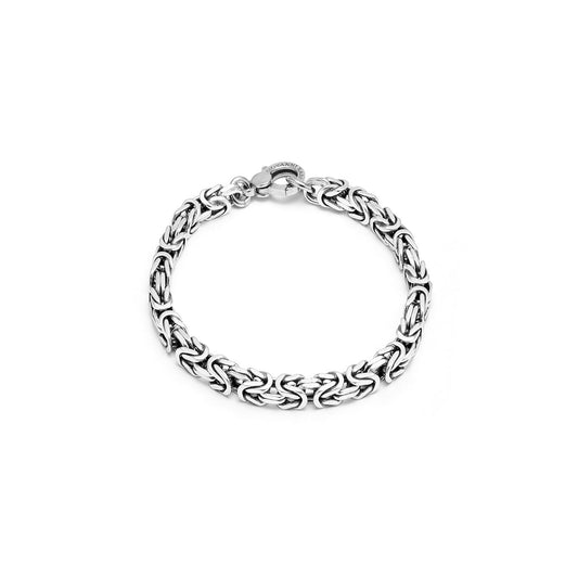 Bracciale Giovanni Raspini Uomo Maglia Bizantina Quadra XL
