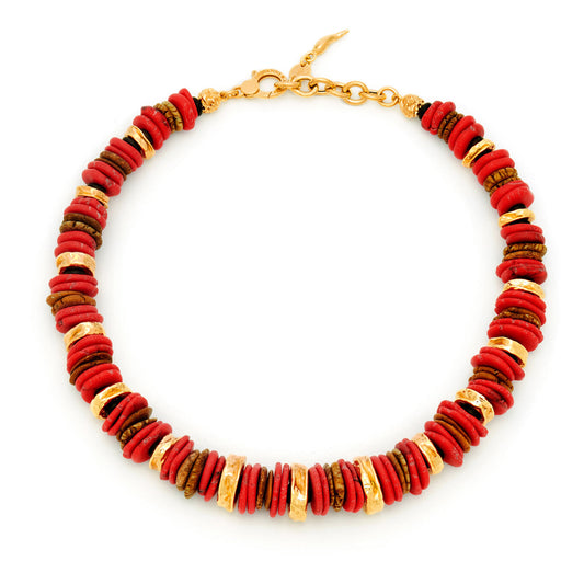 Collana Giovanni Raspini Bali Red