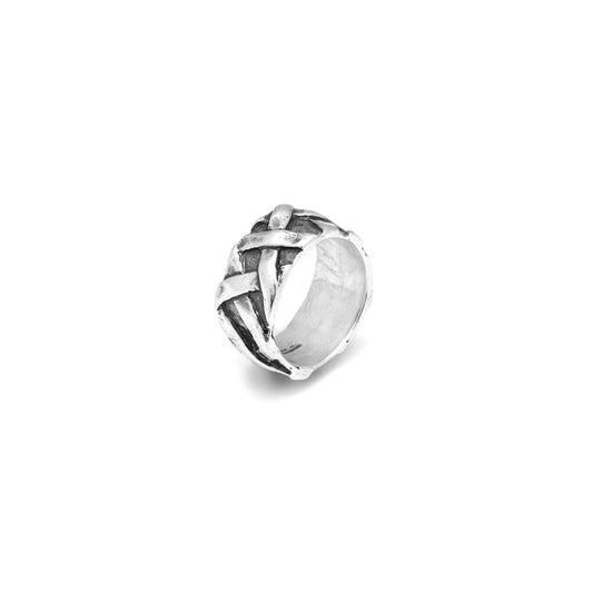 Anello Fascia Giovanni Raspini Uomo Anelli Anello Canneté - Misura 24