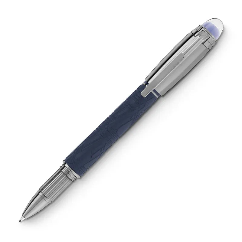 Penne Roller Montblanc Starwalker Spaceblue Doué Blu