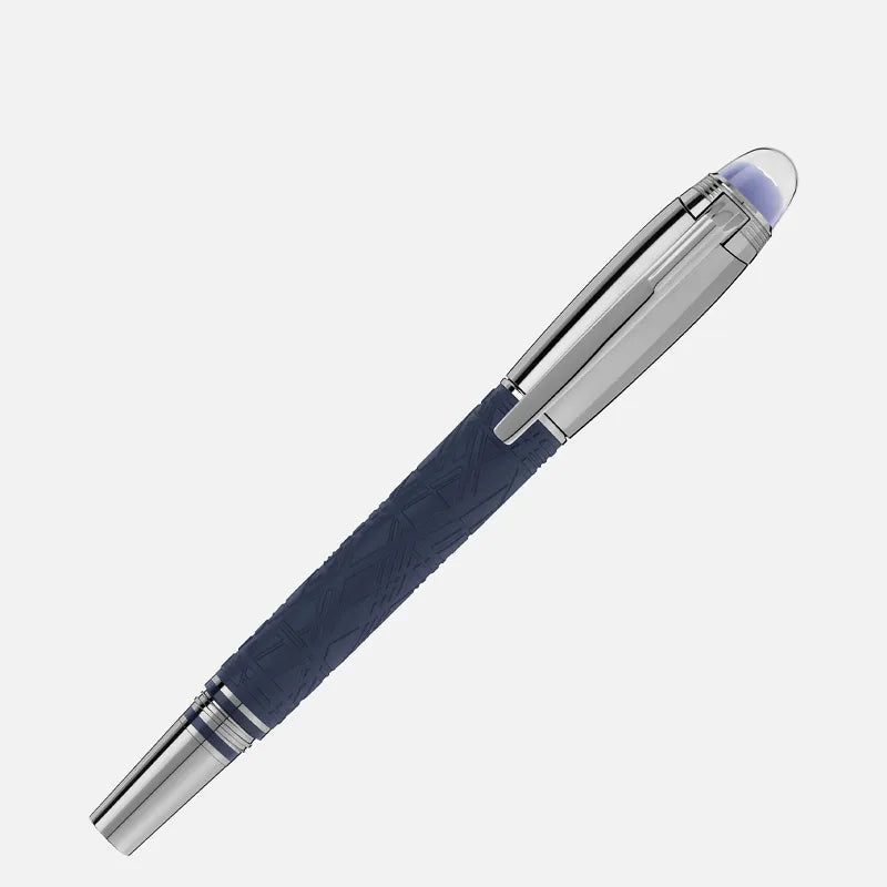 Penne Roller Montblanc Starwalker Spaceblue Doué Blu