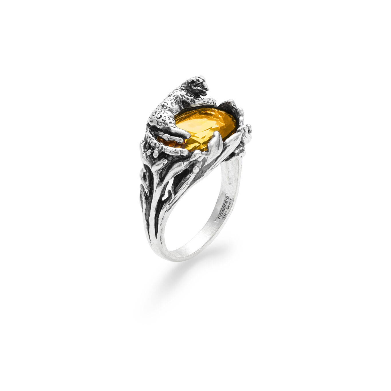 Anello Giovanni Raspini Eden Leopardo - Misura 12