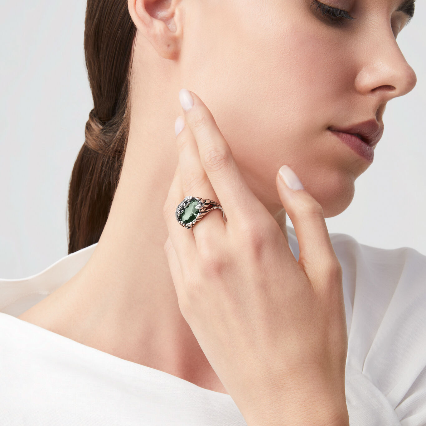 Anello Giovanni Raspini Eden Coccodrillo - Misura 14