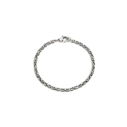 Bracciale Giovanni Raspini Uomo Maglia Bizantina Quadra Mini