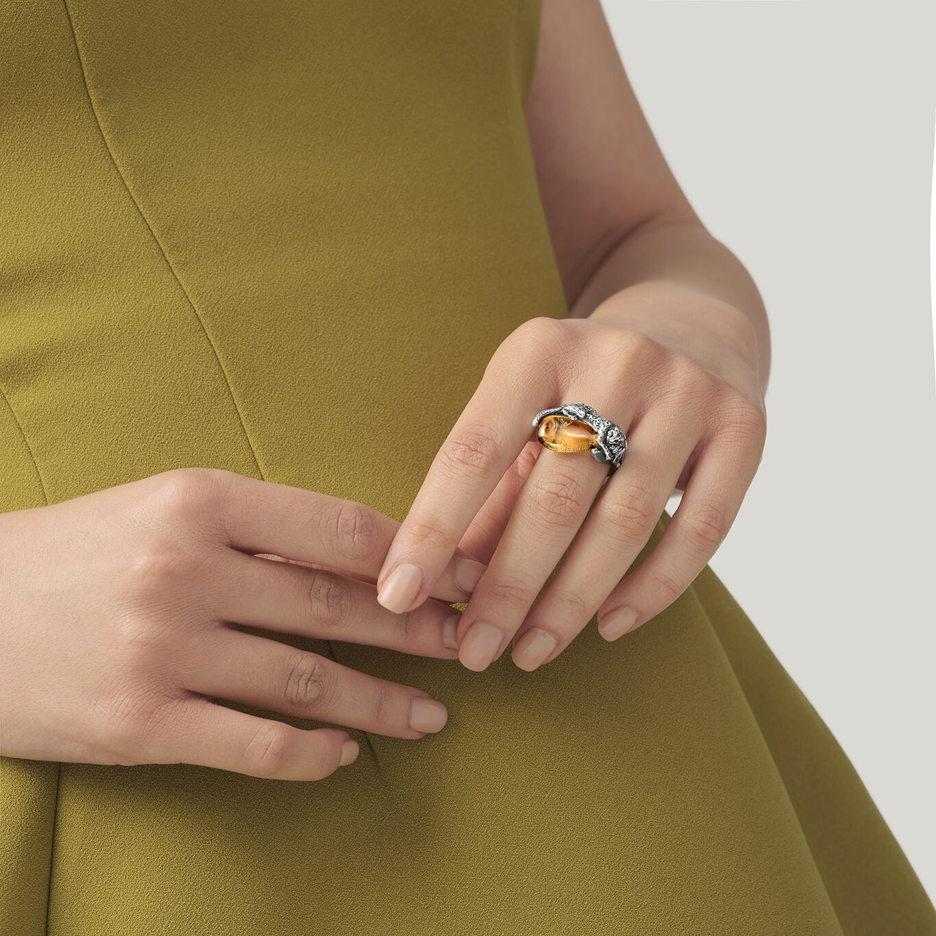 Anello Giovanni Raspini Goccia Leopardo - Misura 12