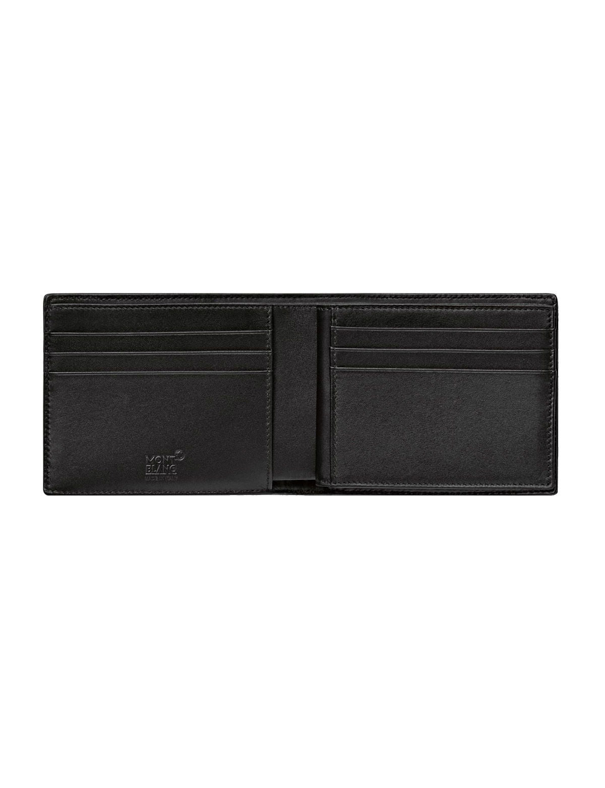 Portafogli Montblanc Nightflight 12 Scomparti In Tessuto e Pelle