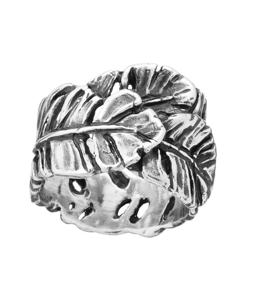 Anello Fascia Giovanni Raspini Piume - Misura 16