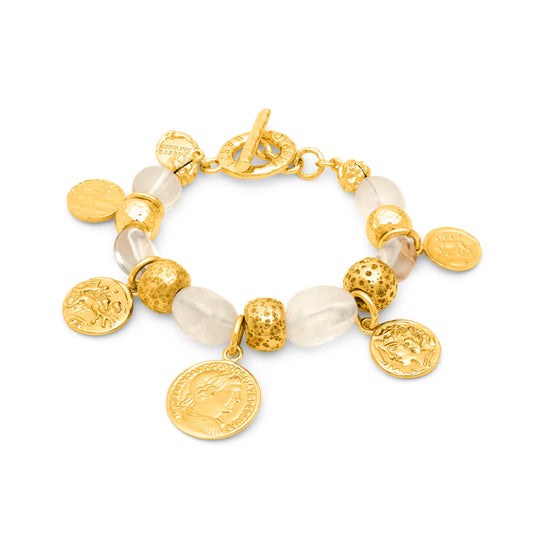 Bracciale Giovanni Raspini Nomad Crystal Monete