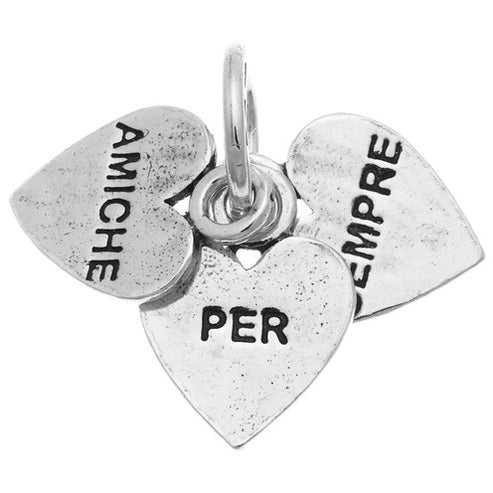Charm Giovanni Raspini Charms "Amiche Per Sempre" Argento 925
