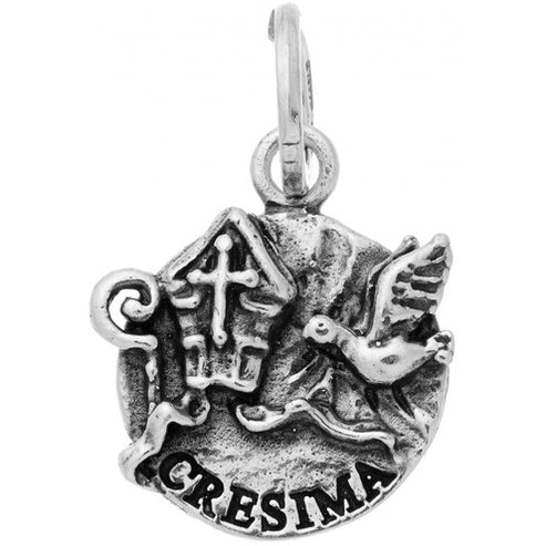 Charm Giovanni Raspini Grandi Eventi Medaglia Cresima Argento 925