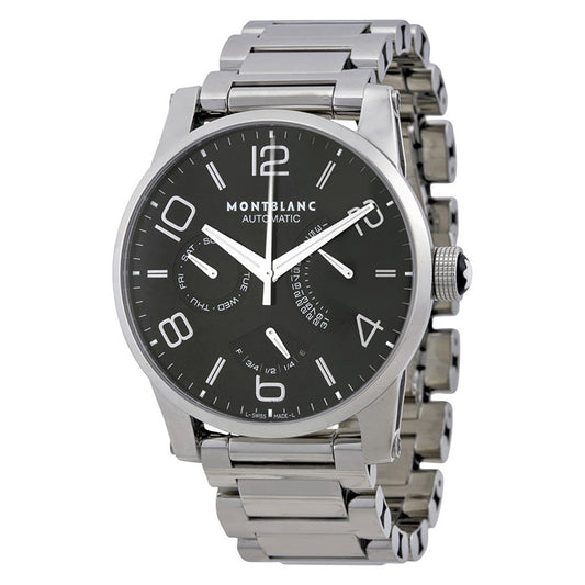 Orologio Montblanc Automatico Chrono Timewalker 42 mm Acciaio Braccialato Nero
