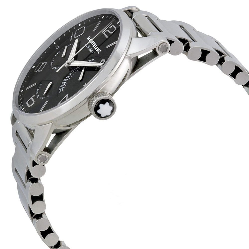 Orologio Montblanc Automatico Chrono Timewalker 42 mm Acciaio Braccialato Nero