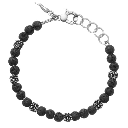 Bracciale Giovanni Raspini Mini Super Bowl Black