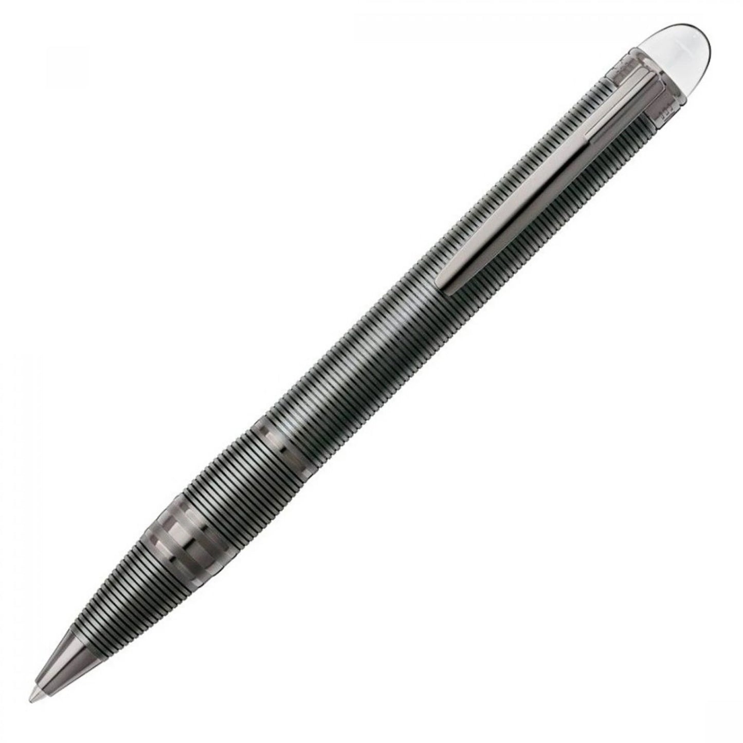 Penna A Sfera Montblanc Starwalker Midnight Black Metal