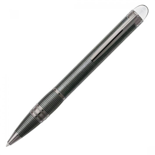 Penna A Sfera Montblanc Starwalker Midnight Black Metal