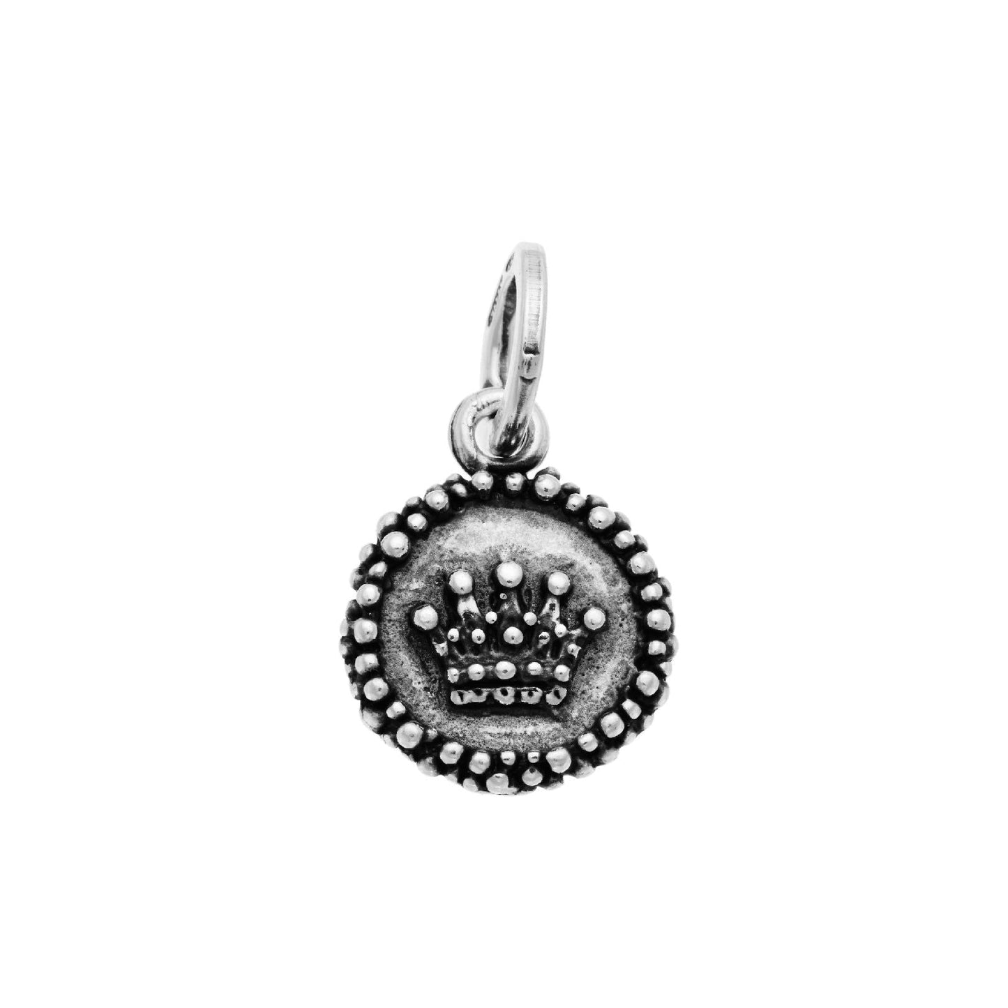 Charm Giovanni Raspini Perlage Corona Argento 925