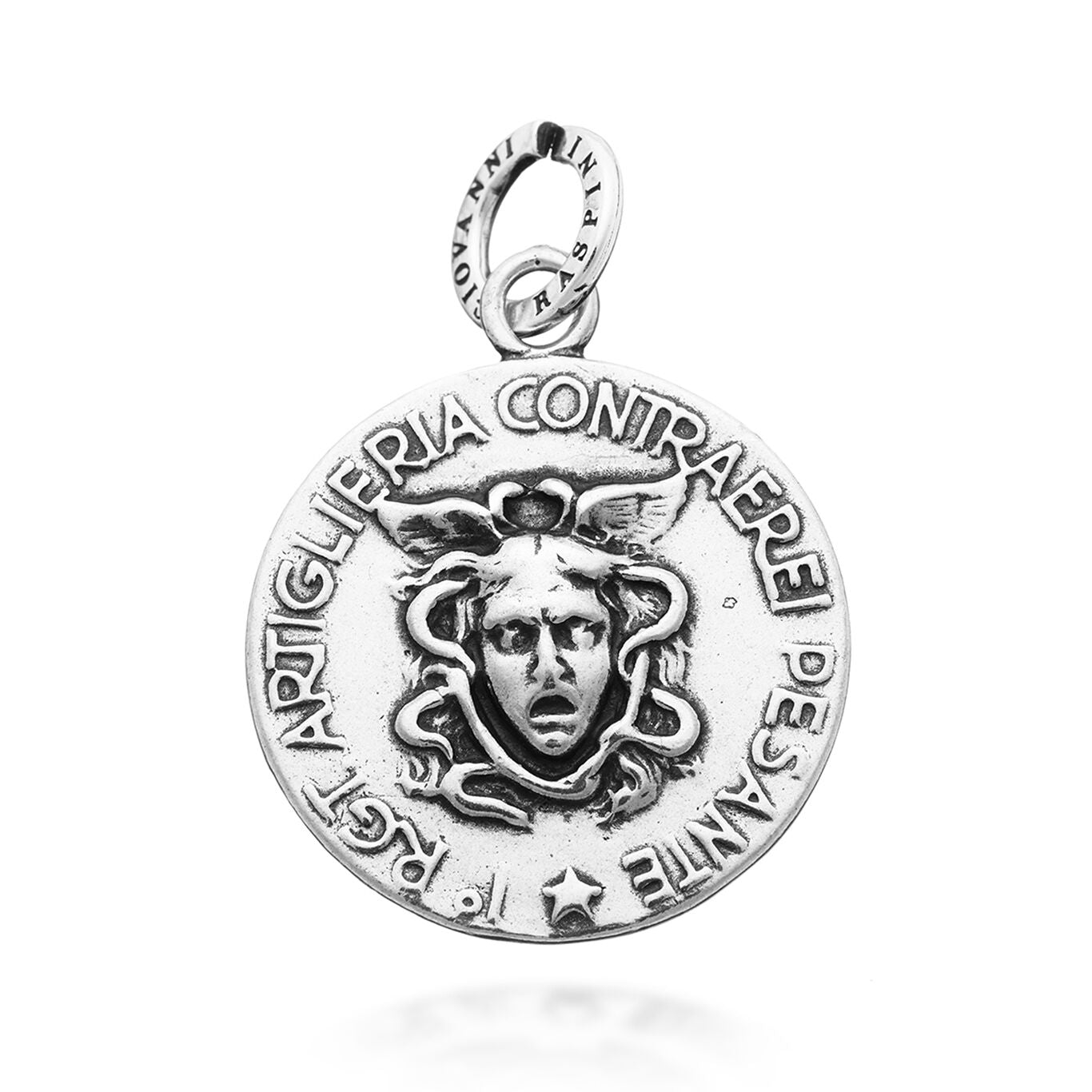 Charms Giovanni Raspini Charm Moneta Medusa Contraerea