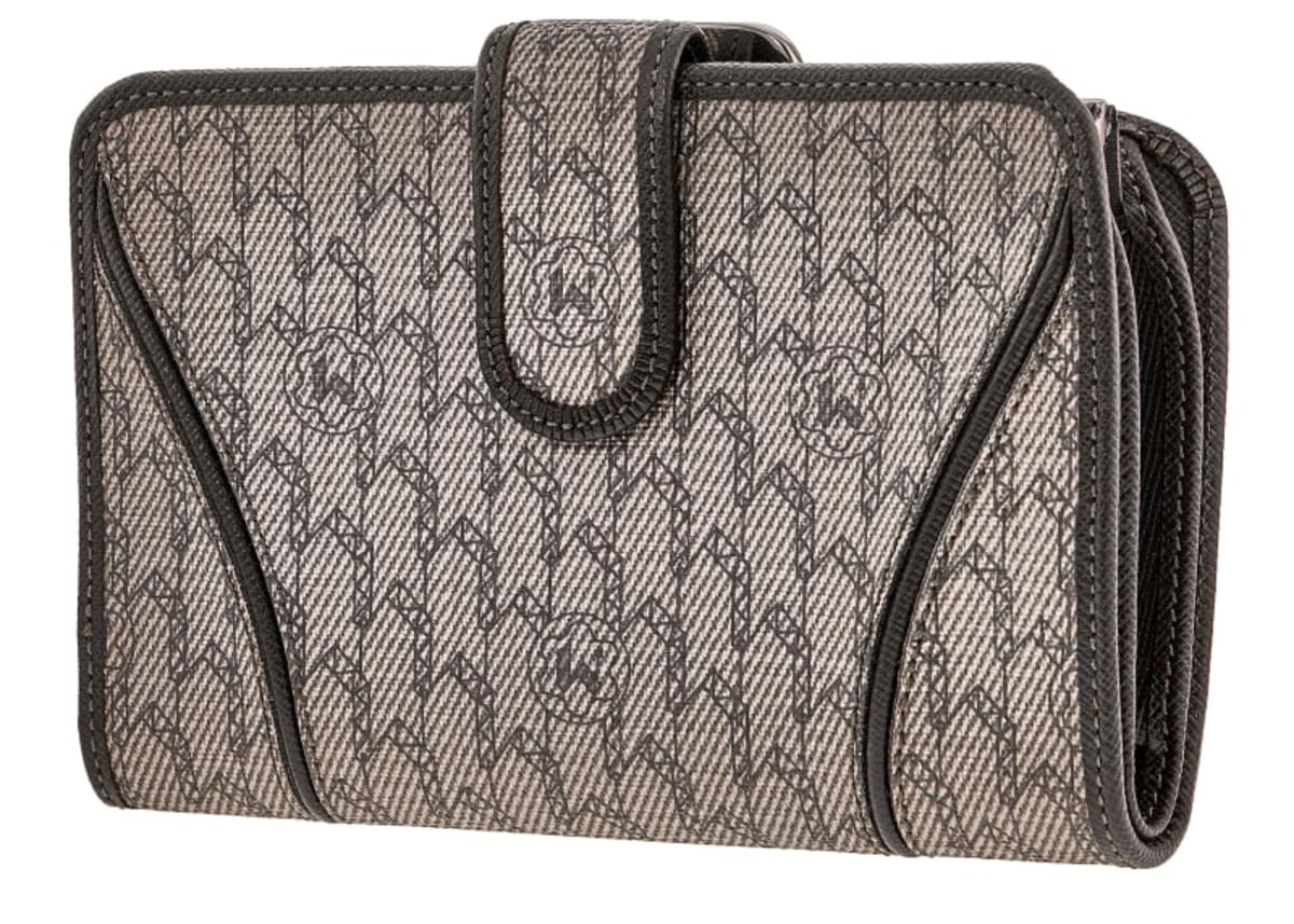 Portafogli Montblanc Nightflight Signature Ladies Piccolo Rigido 6 Scomparti Con Portamonete