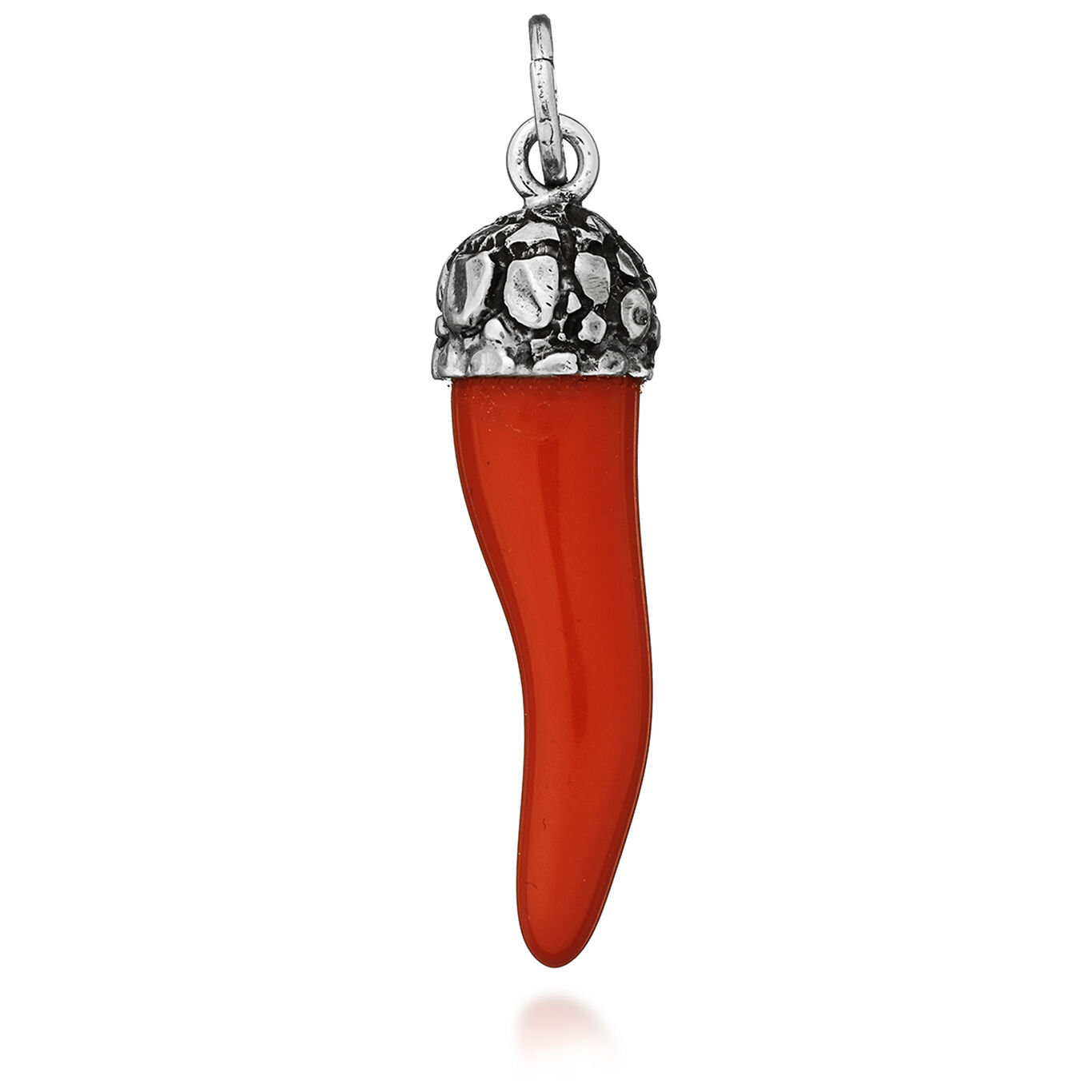 Charms Giovanni Raspini Charm Corno Rosso Piccolo Cupola