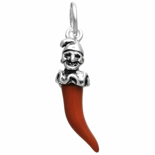 Charms Giovanni Raspini Charm Corno Rosso Pulcinella